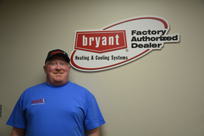 Chris, refrigeration and air conditioning mechanic